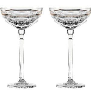 Elysian Champagne/Tall Sherbet by Waterford (pair)
